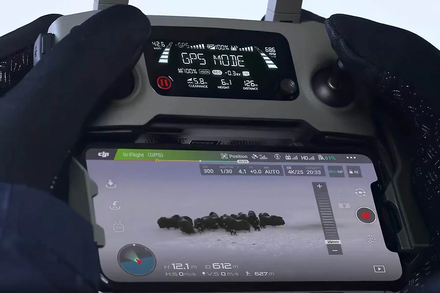 a drone with a camera